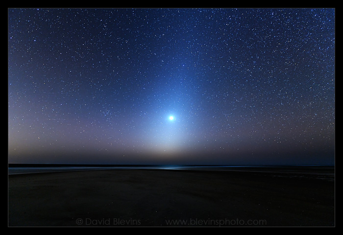 Venus Rising in Zodiacal Light
